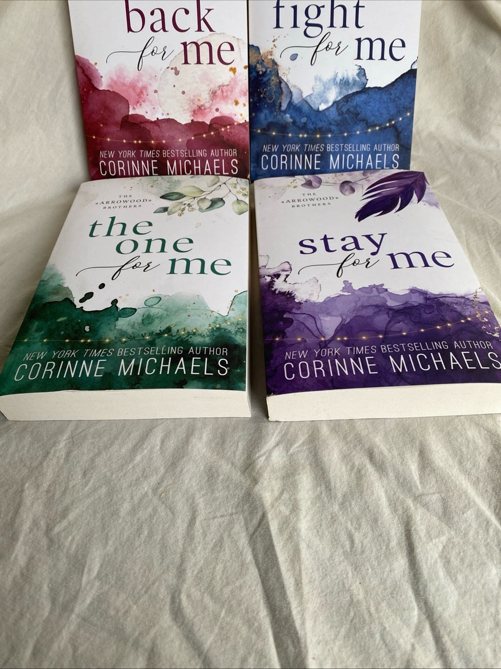Corinne Michaels ~ The Arrowood Brothers Series Books 1-4 Paperback - Picture 3 of 8